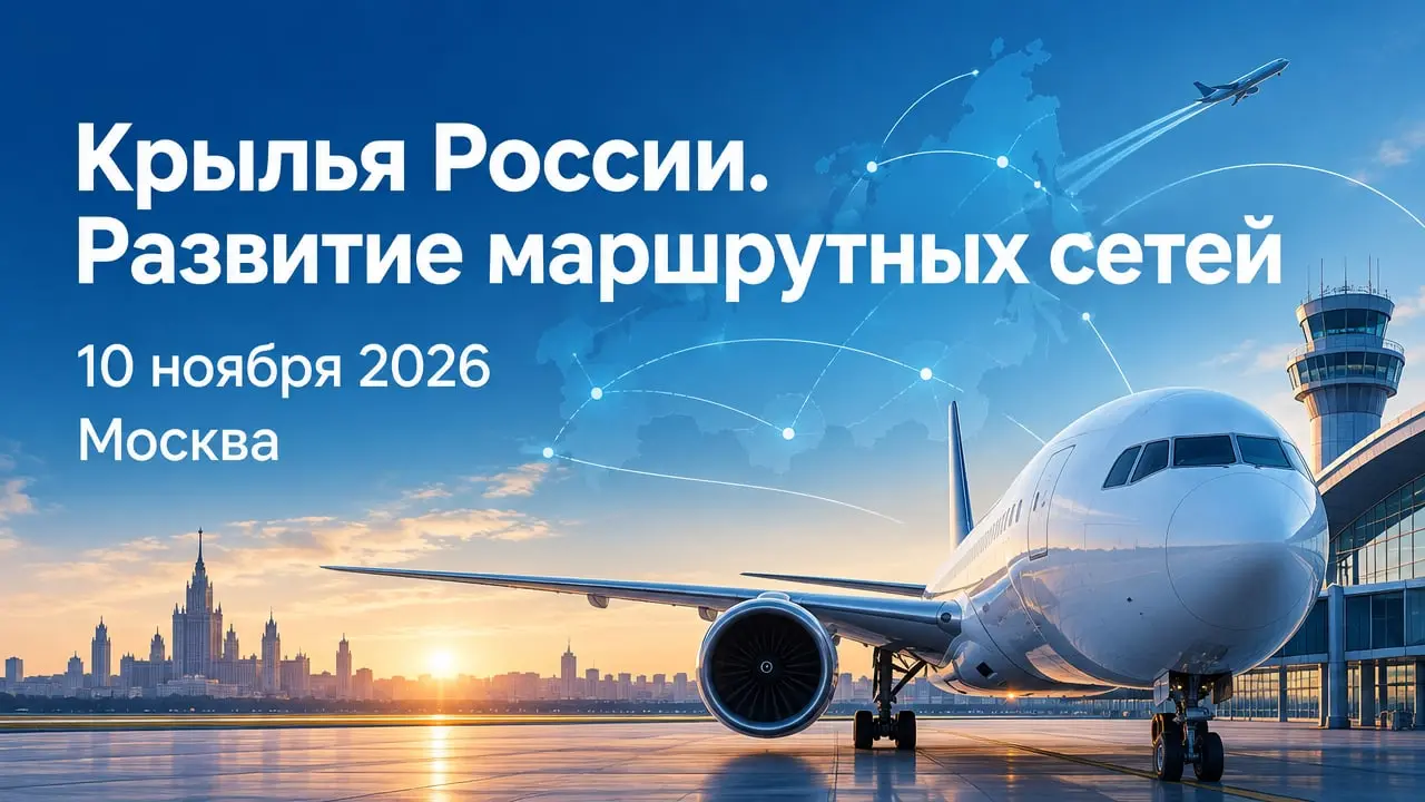 Форум «Крылья России. Развитие маршрутных сетей»