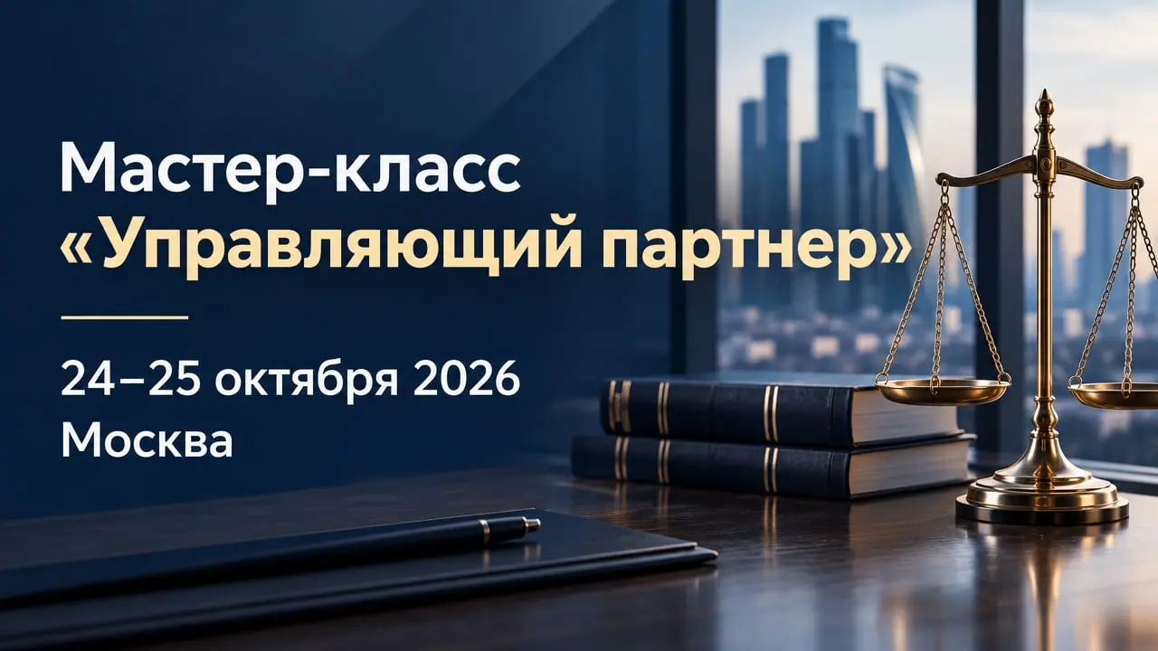 Мастер-класс «Управляющий партнер»