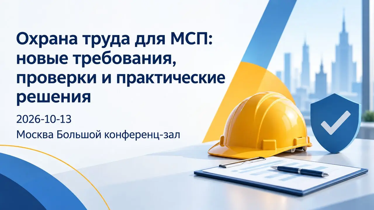 Охрана труда для МСП: новые требования, проверки и практические решения