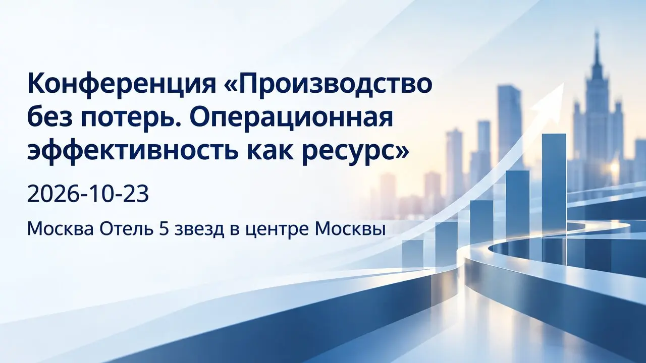Конференция «Производство без потерь. Операционная эффективность как ресурс»