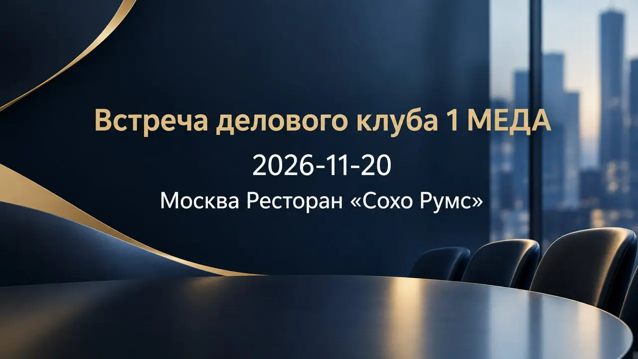 Встреча делового клуба 1 МЕДА