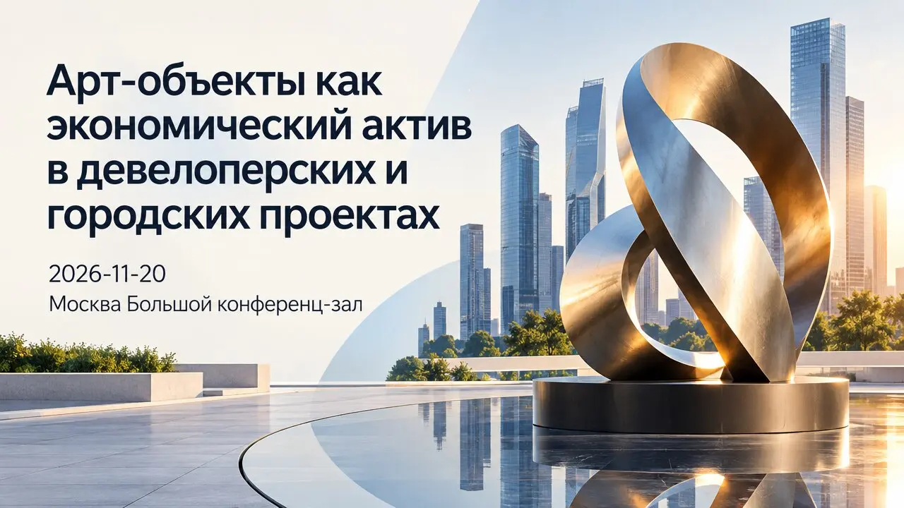 Арт-объекты как экономический актив в девелоперских и городских проектах