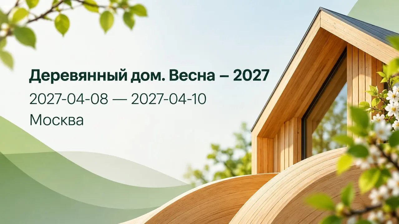 Деревянный дом. Весна – 2027