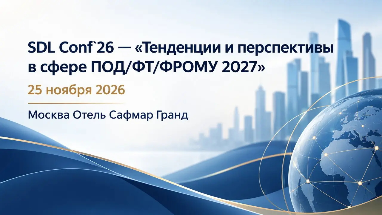 SDL Conf`26 — «Тенденции и перспективы в сфере ПОД/ФТ/ФРОМУ 2027»