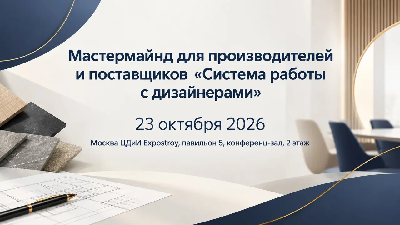 Мастермайнд для производителей и поставщиков «Система работы с дизайнерами»
