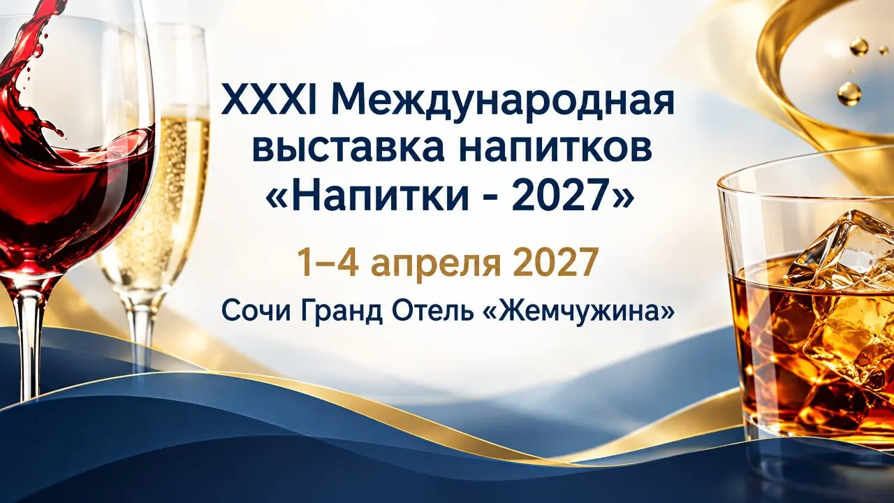 XXXI Международная выставка напитков «Напитки - 2027»