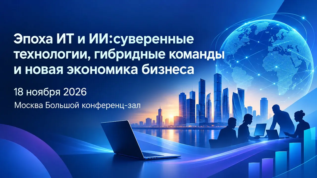 Эпоха ИТ и ИИ:суверенные технологии, гибридные команды и новая экономика бизнеса