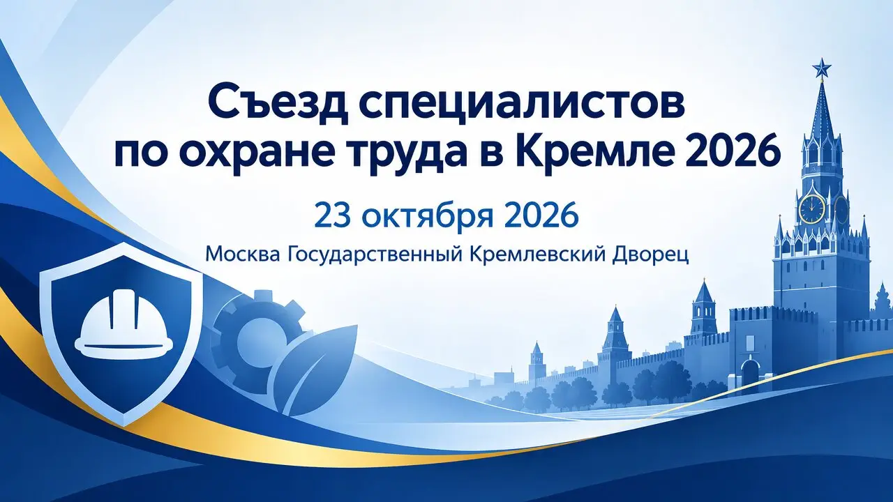 Съезд специалистов по охране труда в Кремле 2026