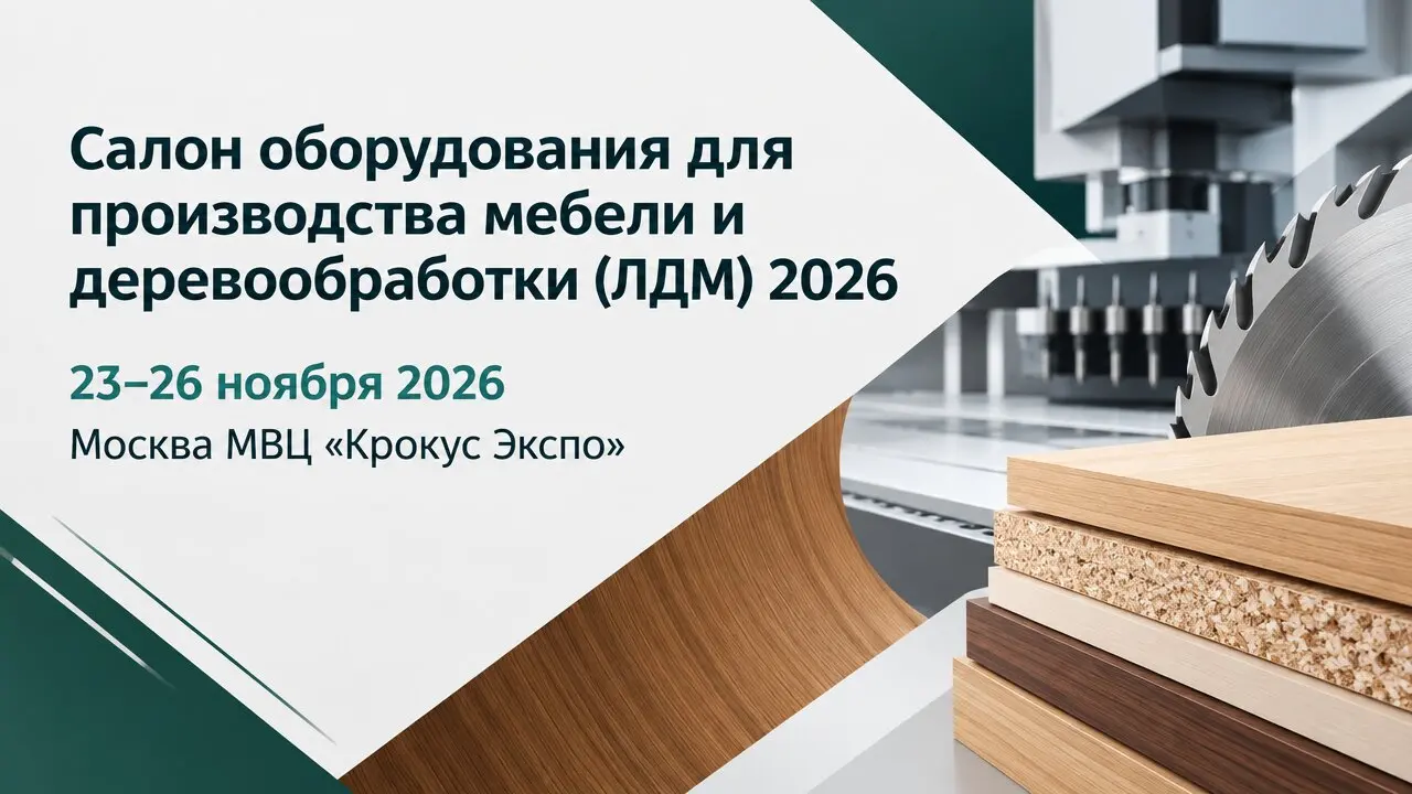 Салон оборудования для производства мебели и деревообработки (ЛДМ) 2026