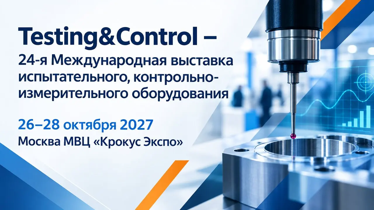Testing&Control – 24-я Международная выставка испытательного, контрольно-измерительного оборудования