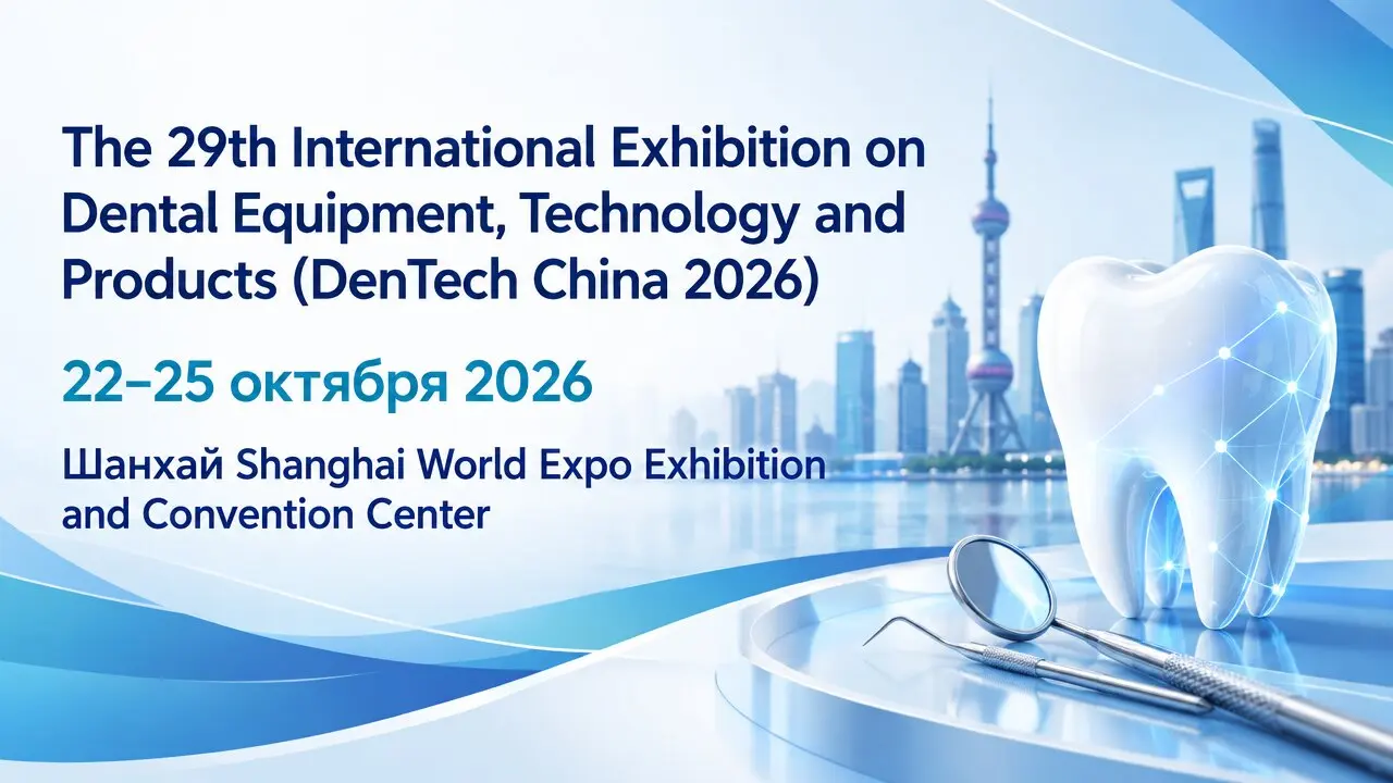 The 29th International Exhibition on Dental Equipment, Technology and Products (DenTech China 2026)