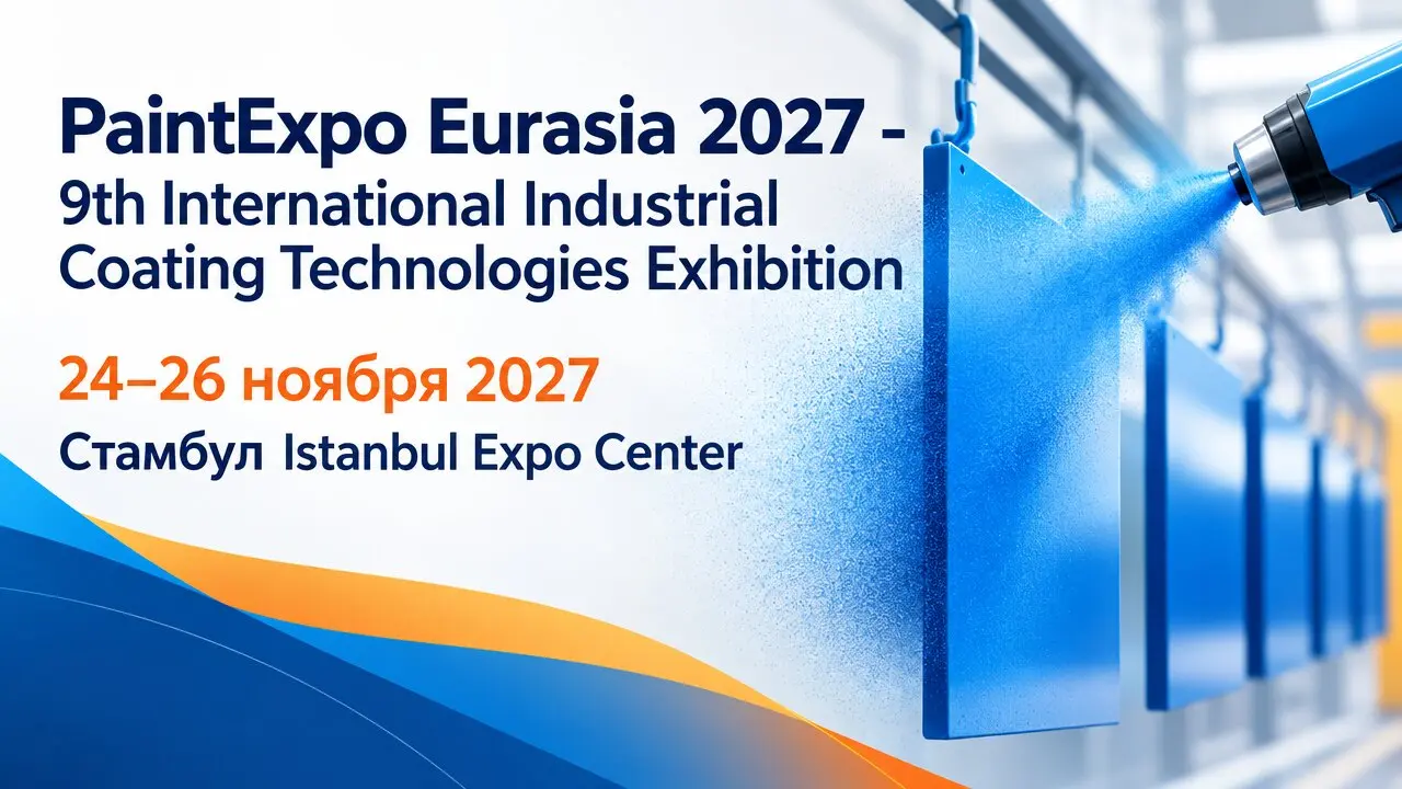PaintExpo Eurasia 2027 - 9th International Industrial Coating Technologies Exhibition