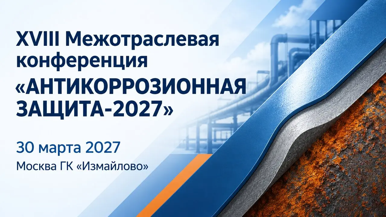 XVIII Межотраслевая конференция «АНТИКОРРОЗИОННАЯ ЗАЩИТА-2027»